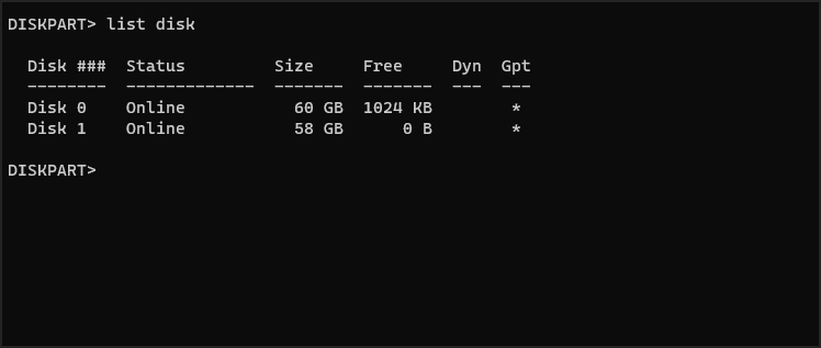 list-disk