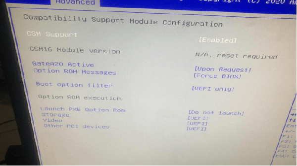 main board of the machine_cannot recognize filling disk image