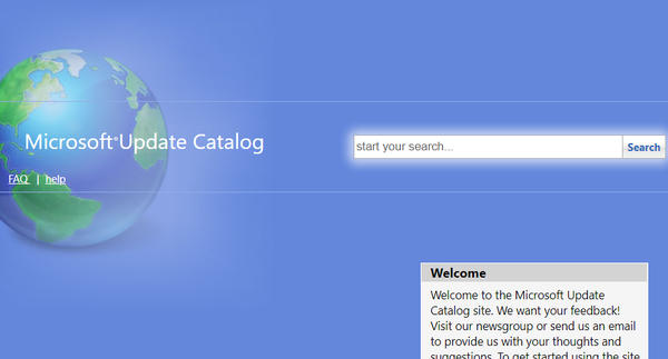 microsoft-update-catalog-website