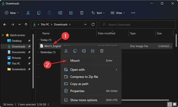 mount-windows11 mount-windows11