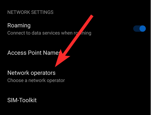 network-operator