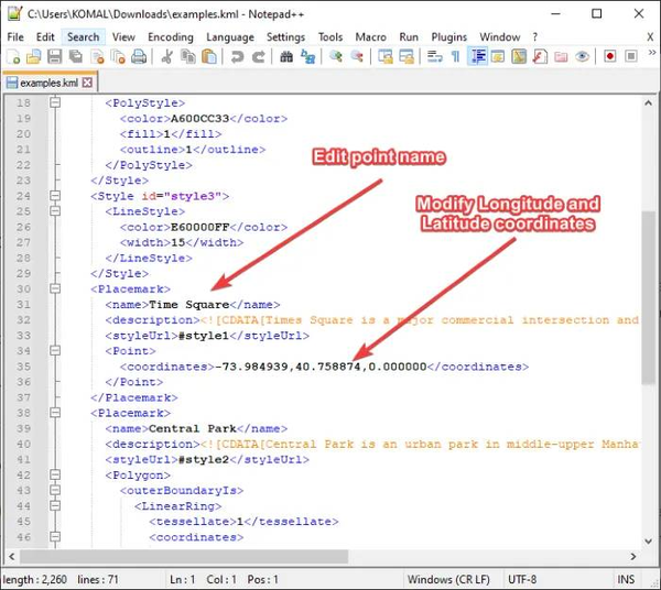 notepad-plus-plus_how-to-edit-kml-files-windows-11-10