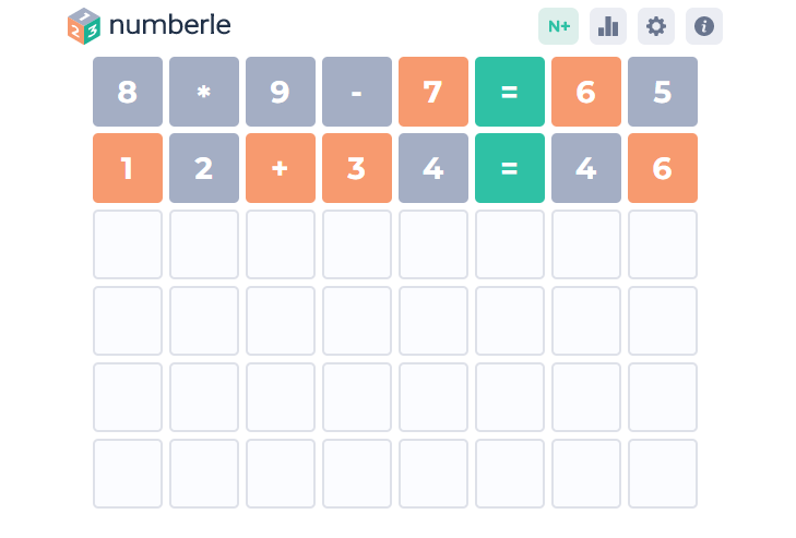 numberle-game-2nd-move