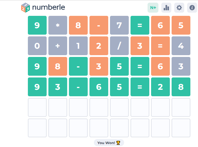 numberle-solved