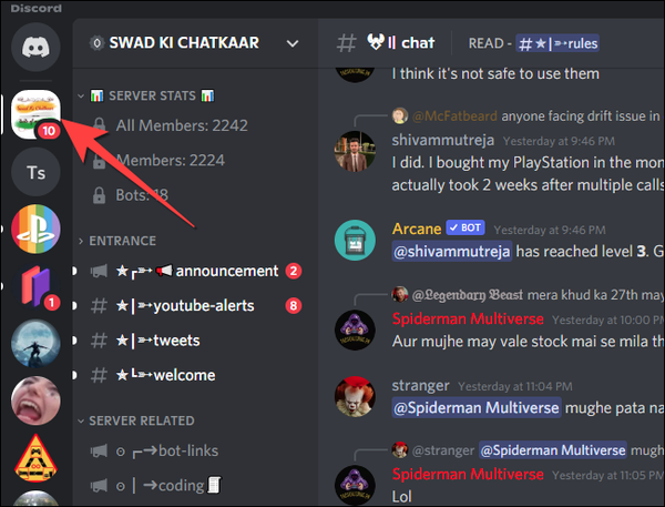open-discord-app-and-select-a-discord-server