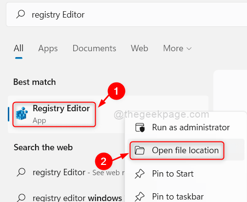 open-file-location-registry-editor open-file-location-registry-editor