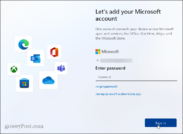 password-Windows-account