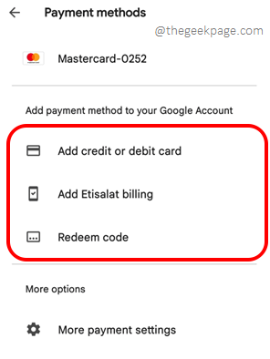 payment_methods payment_methods