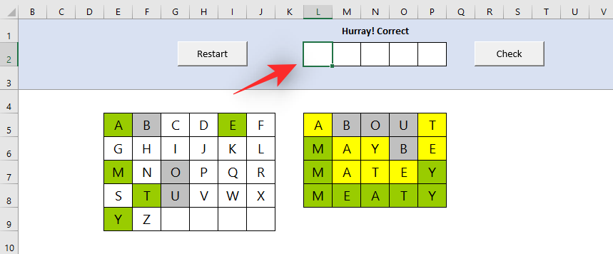 play-wordle-in-excel-2 play-wordle-in-excel-2