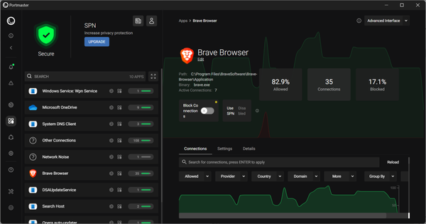 portmaster-application-view