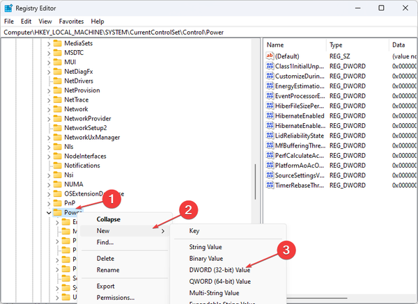 power-DWORD-32bit power-DWORD-32bit