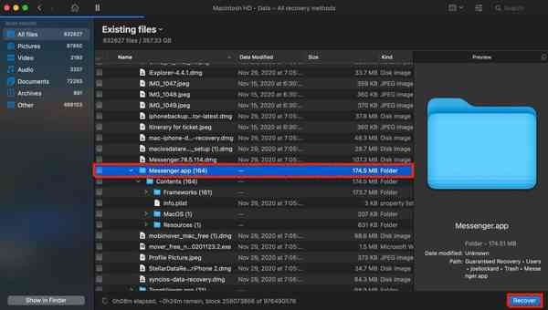 recovering-deleted-imessages-in-disk-drill