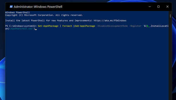 reregister-apps-command
