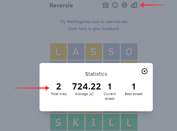 reversle-stats