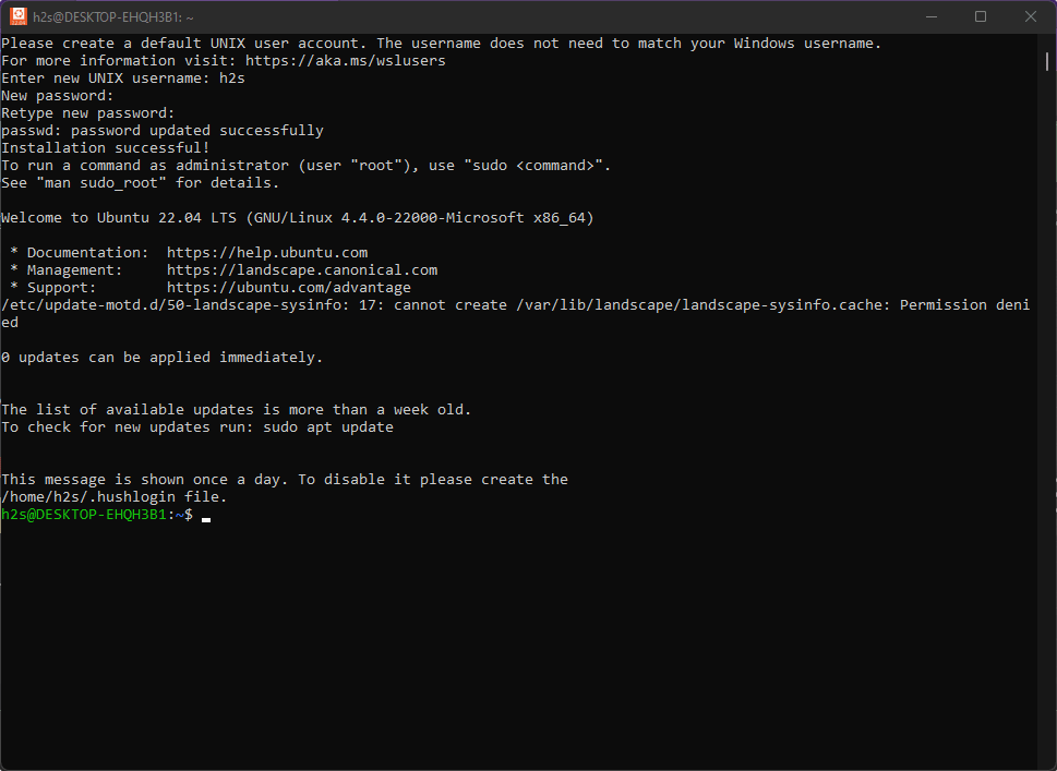 set-user-and-password-WSL-App