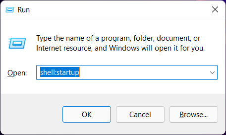 shell-startup