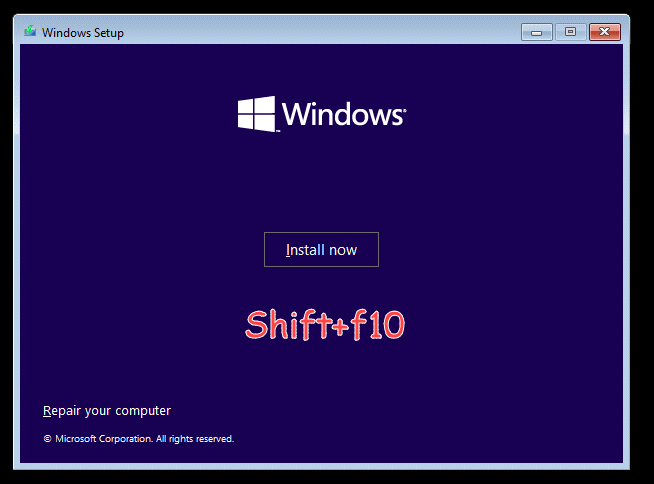 shift-f10