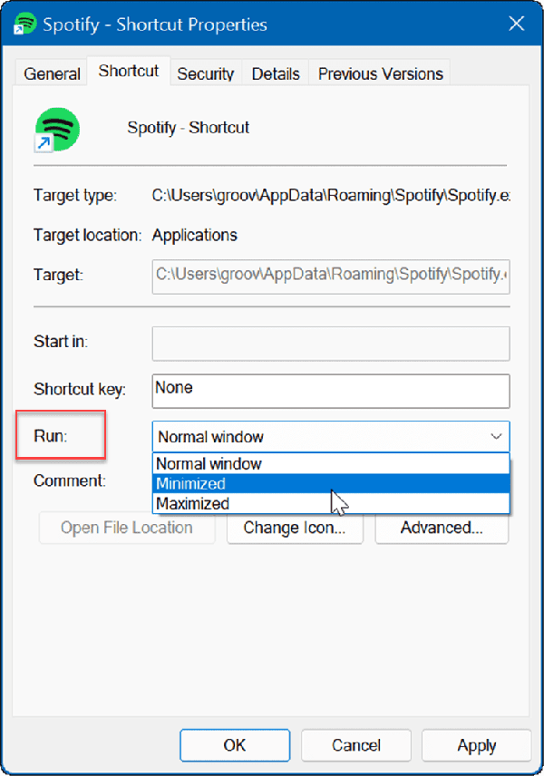 shortcut-properties-launch-apps-during-startup-on-windows-11