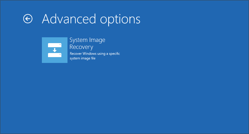 system-image-recovery