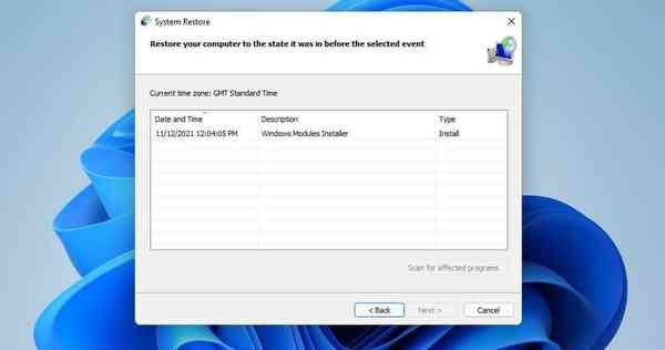 system-restore-tool-window