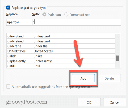type-arrows-word-autocorrect-add type-arrows-word-autocorrect-add
