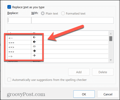type-arrows-word-autocorrect-arrows type-arrows-word-autocorrect-arrows