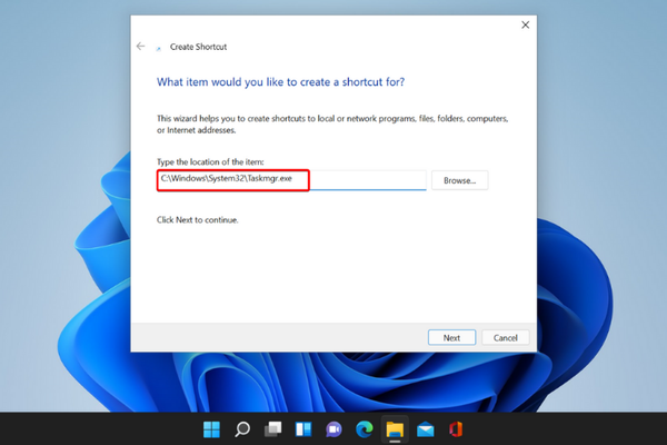 type-location-of-the-shortcut