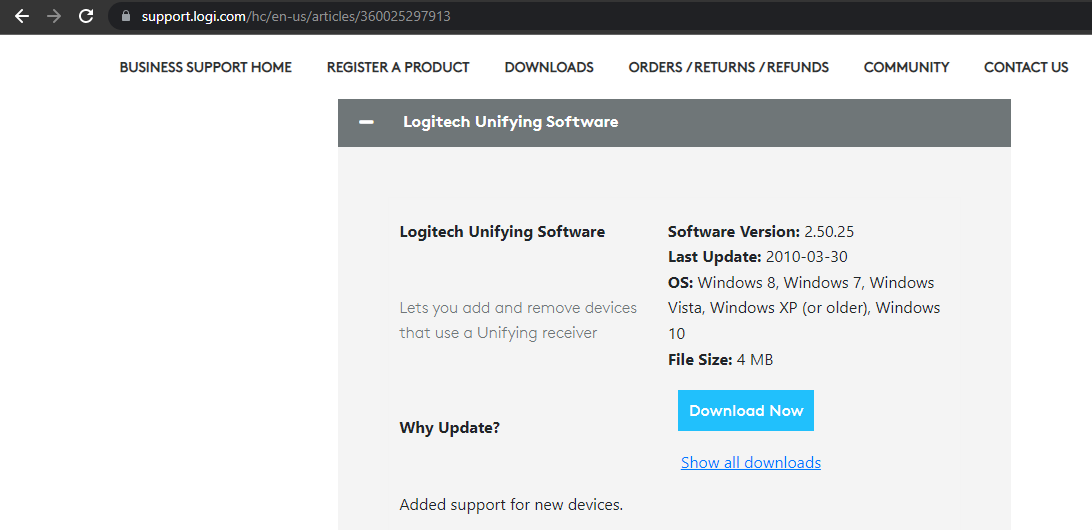unifying-software-download-windows-11