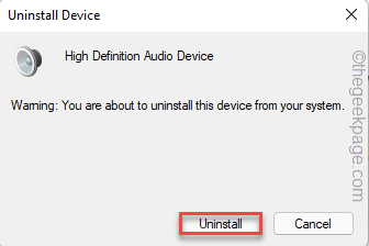 uninstall