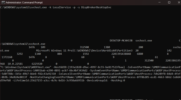 wmic-process-list