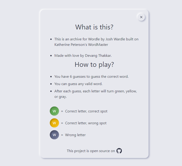 wordle-archive-unofficial