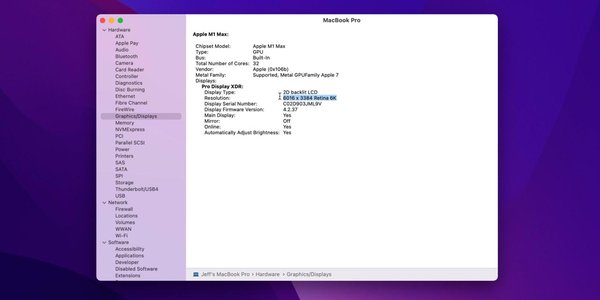 OWC-Thunderbolt-Hub-Pro-Display-XDR-System-Information OWC-Thunderbolt-Hub-Pro-Display-XDR-System-Information