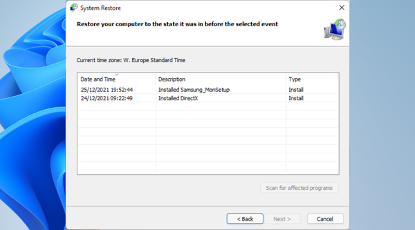 System-restore System-restore
