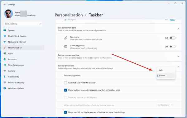 Windows-11-Taskbar-alignment